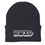 Thumbnail: Fleece-Lined Black Knit Cap (CP90)