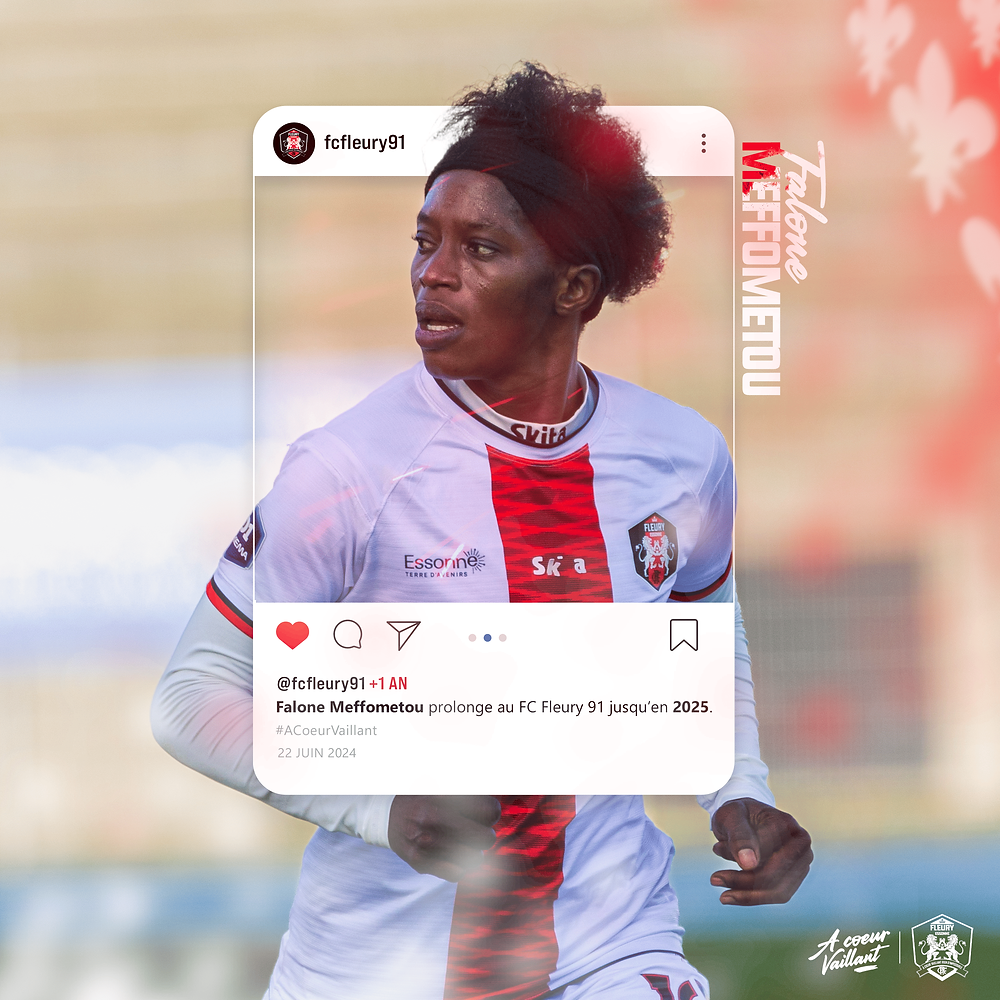 🔴 Falone MEFFOMETOU prolonge jusqu'en 2025