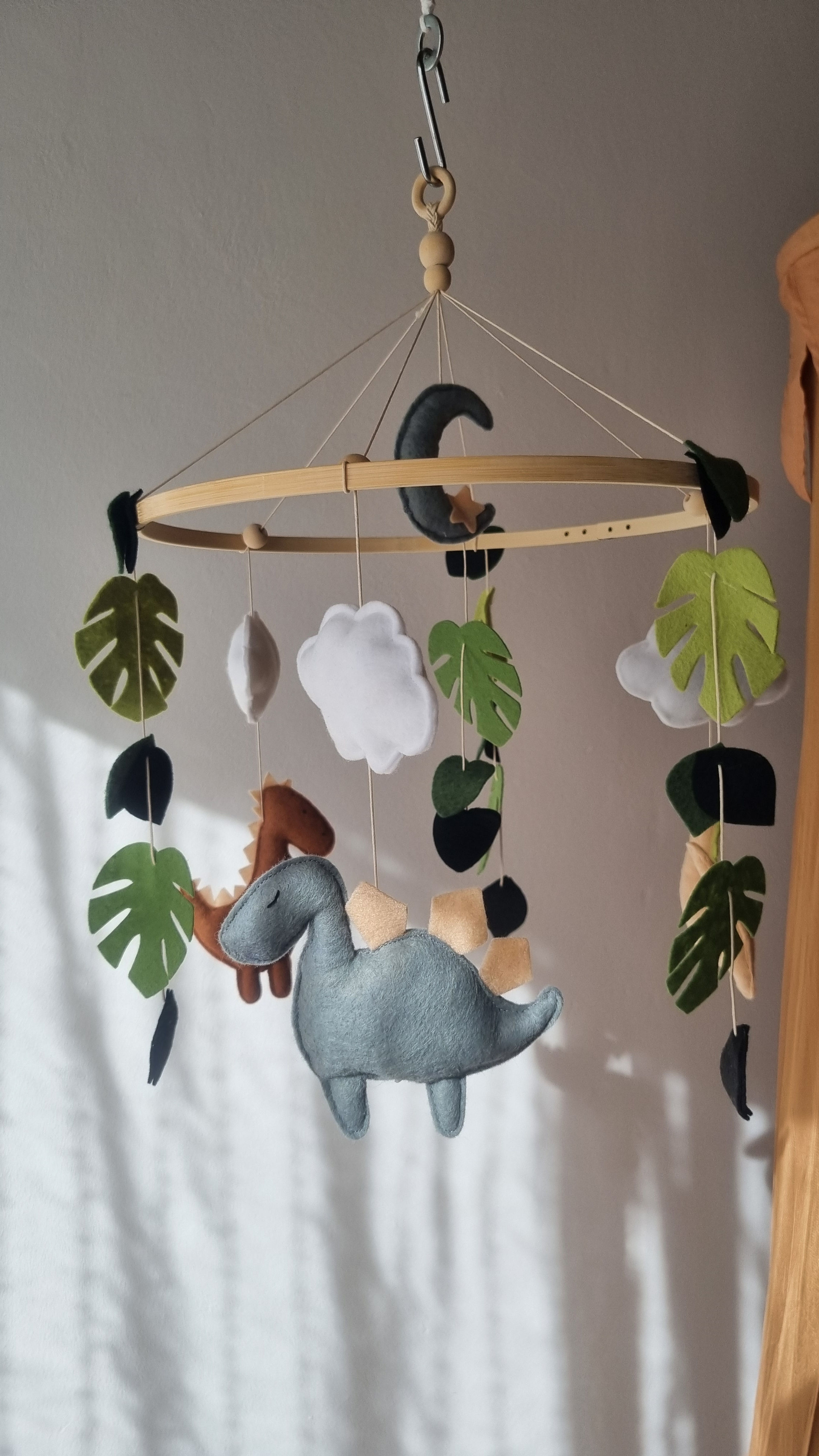 Jurassic Joy Dinosaur Baby Cot Mobile