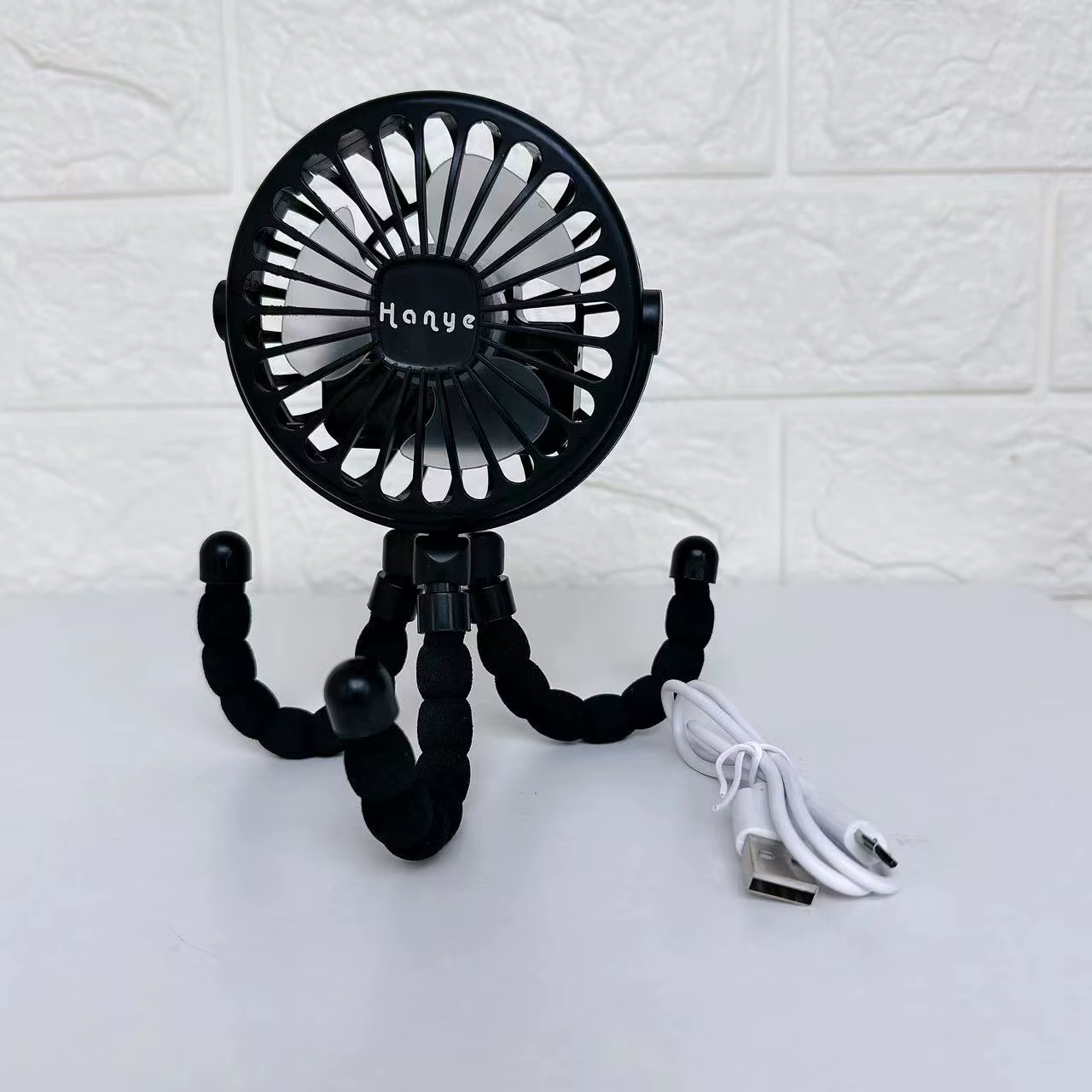New Multifunctional Childrens Stroller Mini Fan Portable USB Charging Small Fan