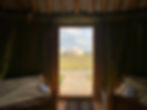 View from iside of ger