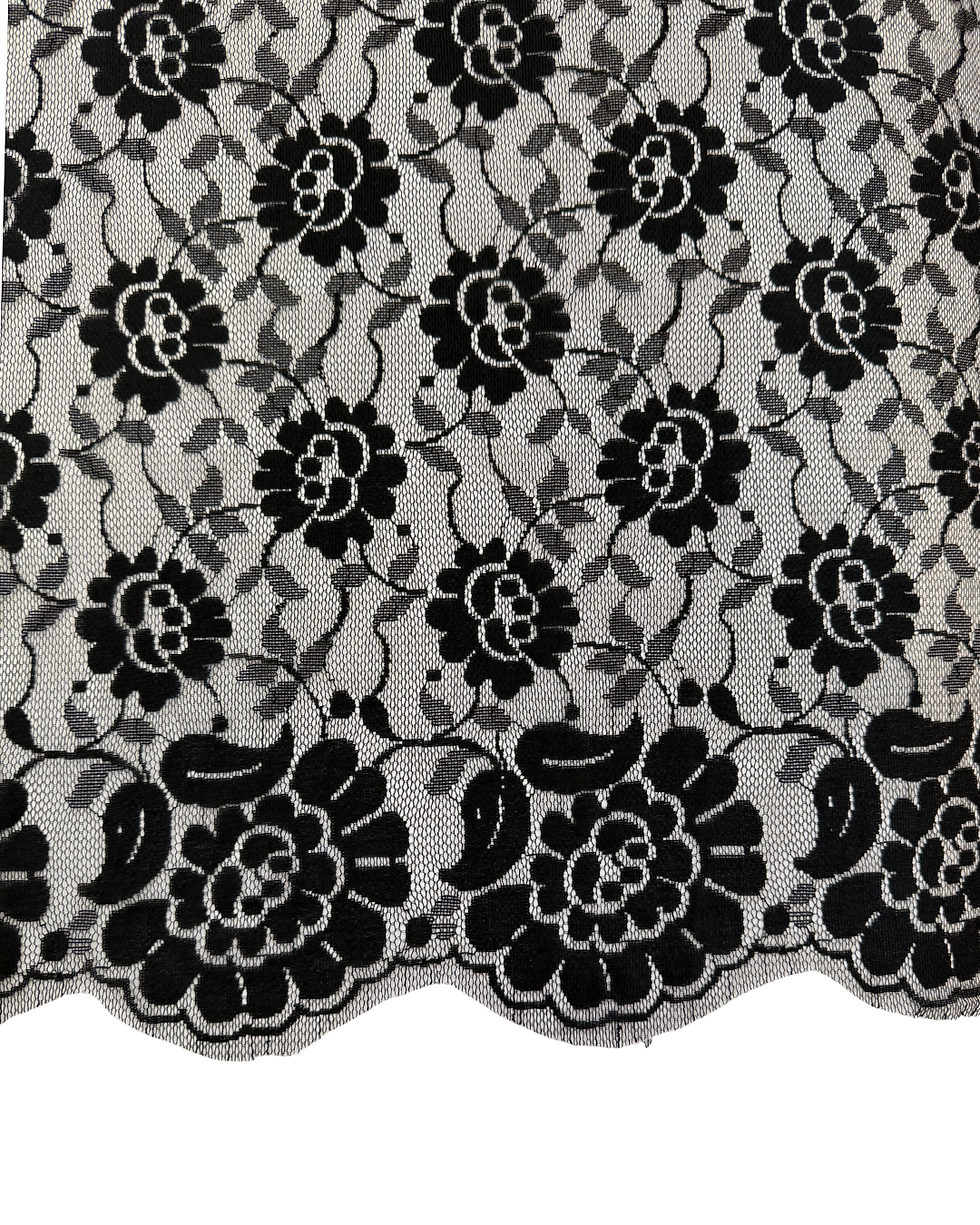 Miniature : Mantilla 135x260cm Negro