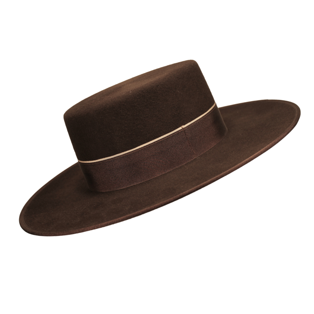 Tige de laine marron 180 grs