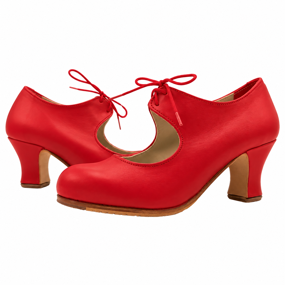 Miniature : Talons hauts professionnels en cuir rouge