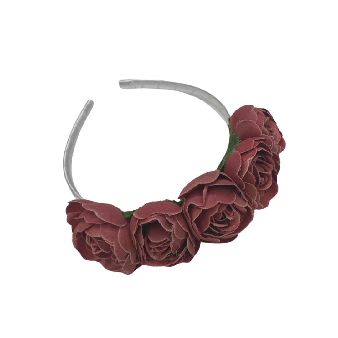 Diadema Flores Bebé Maquillaje