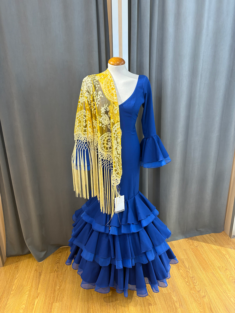 Miniature : Traje Flamenca Rocio Azulino