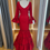 Miniature : Traje Flamenca Candela Rojo lunar burdeos