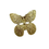 Miniature : Broche papillon en métal doré