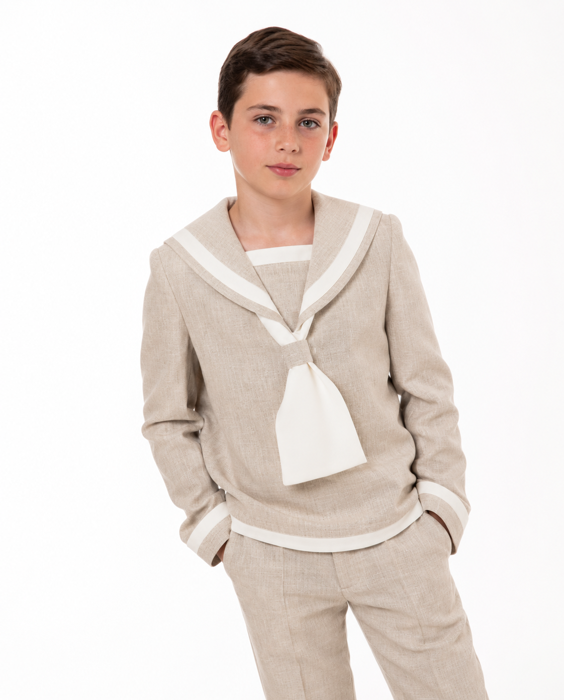 Traje Comunion Marinero Lino