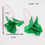 Miniatura: Flower Design Dangle Earrings
