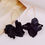 Miniatura: Flower Design Dangle Earrings