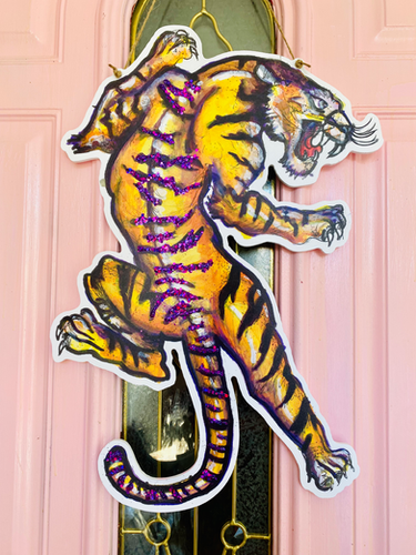 Tiger Door Hanger