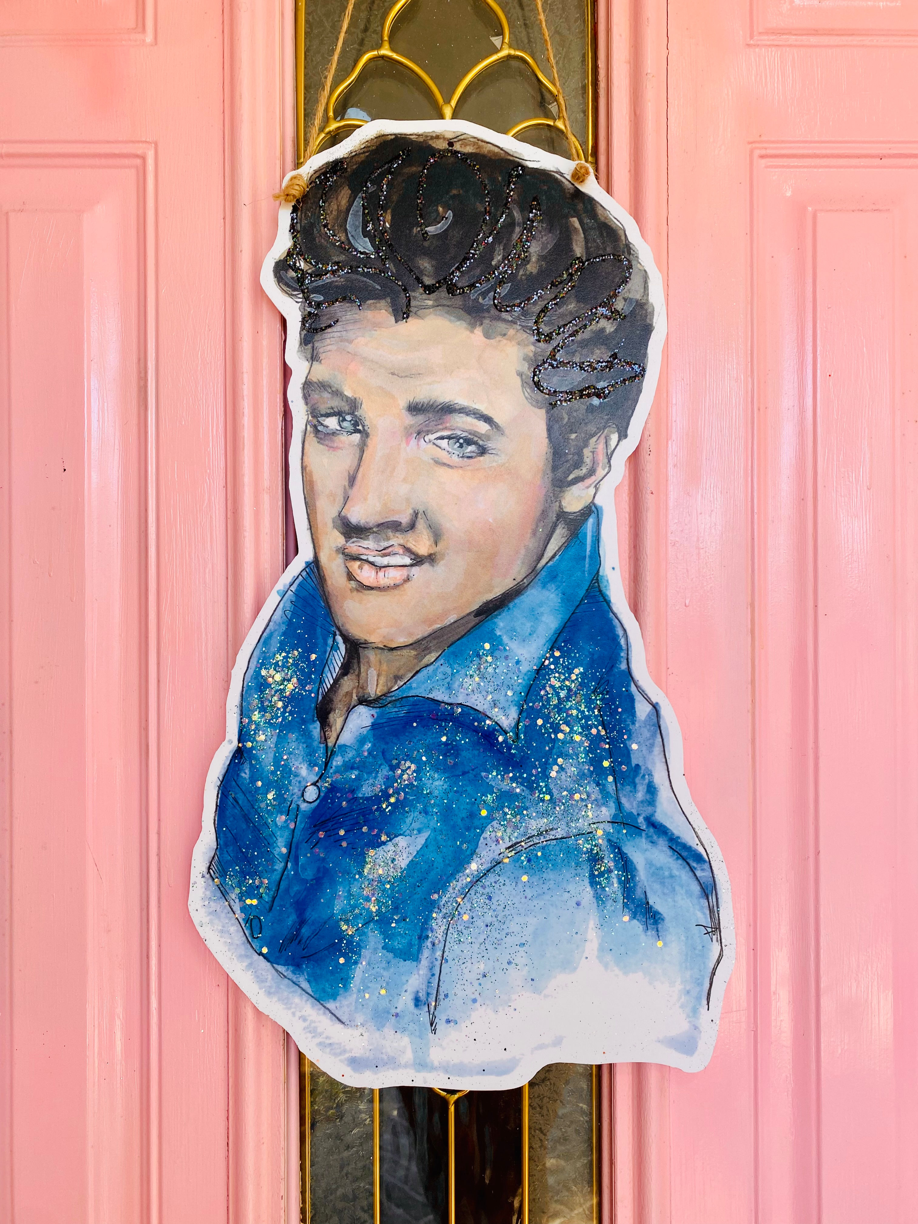 Elvis Presley Door Hanger