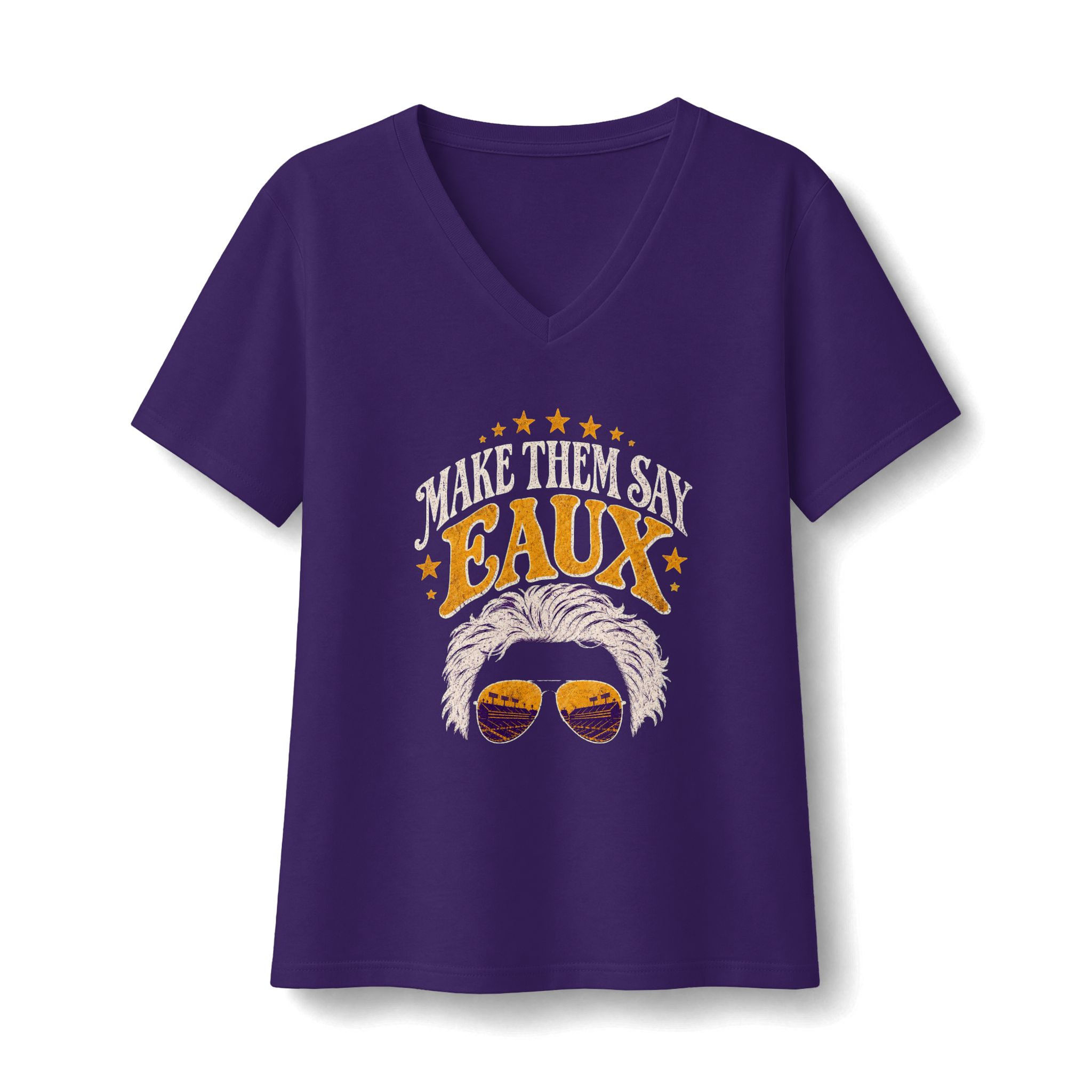 Make Them Say Eaux Women’s V-Neck Tee