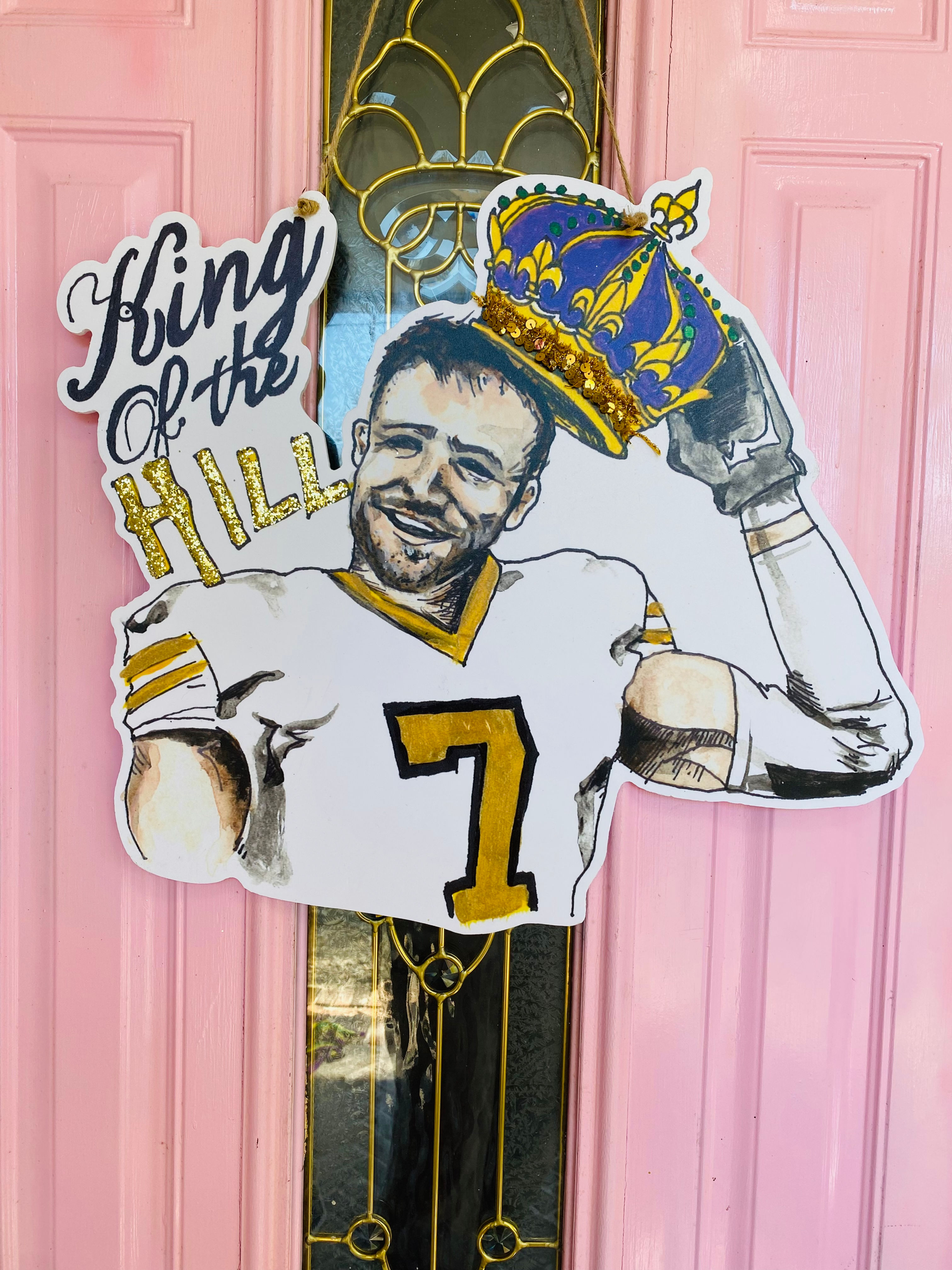 Taysom Hill Door Hanger