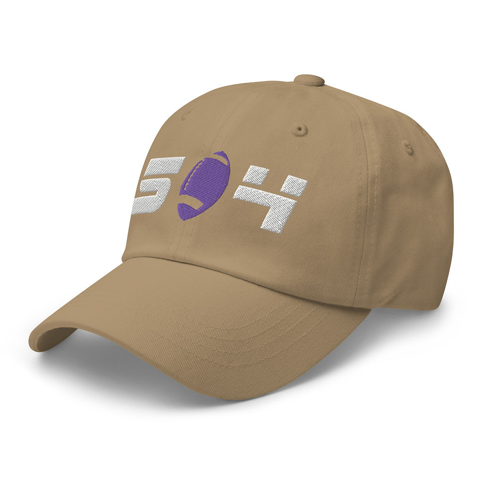 Thumbnail: 504 Football Khaki Hat