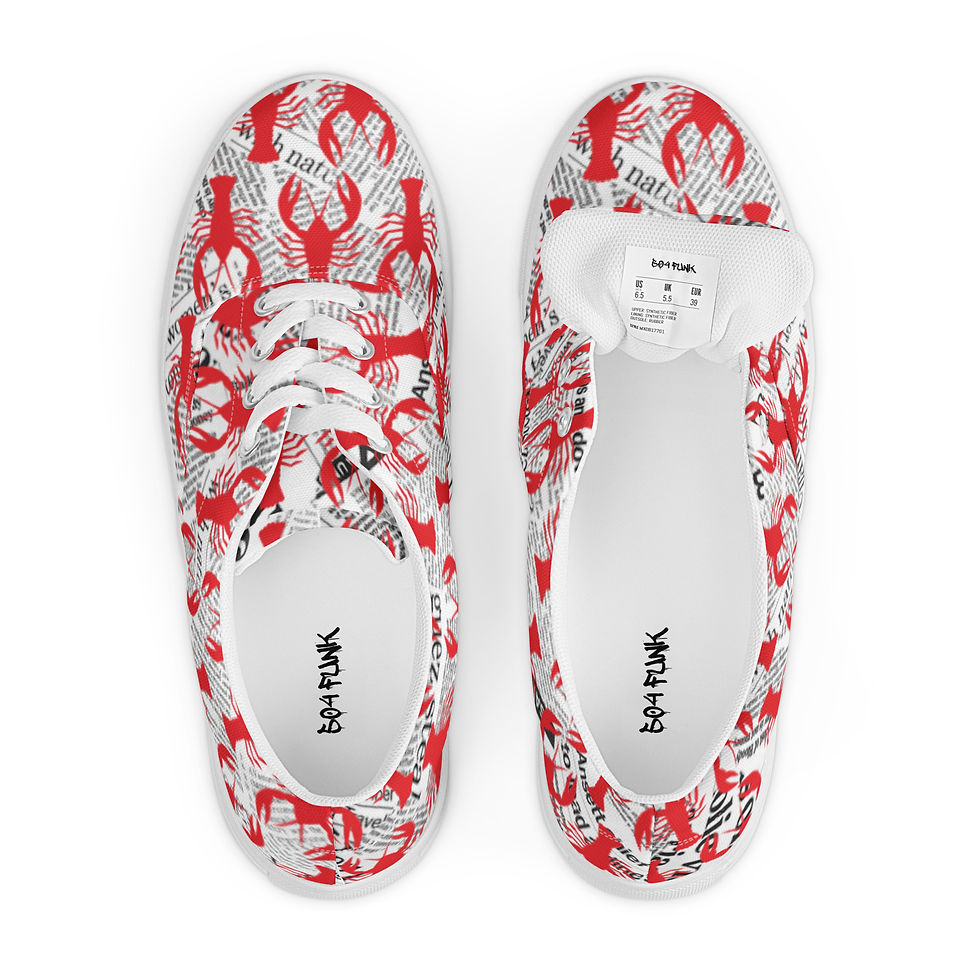 Thumbnail: Women’s Crawfish lace-up canvas shoes