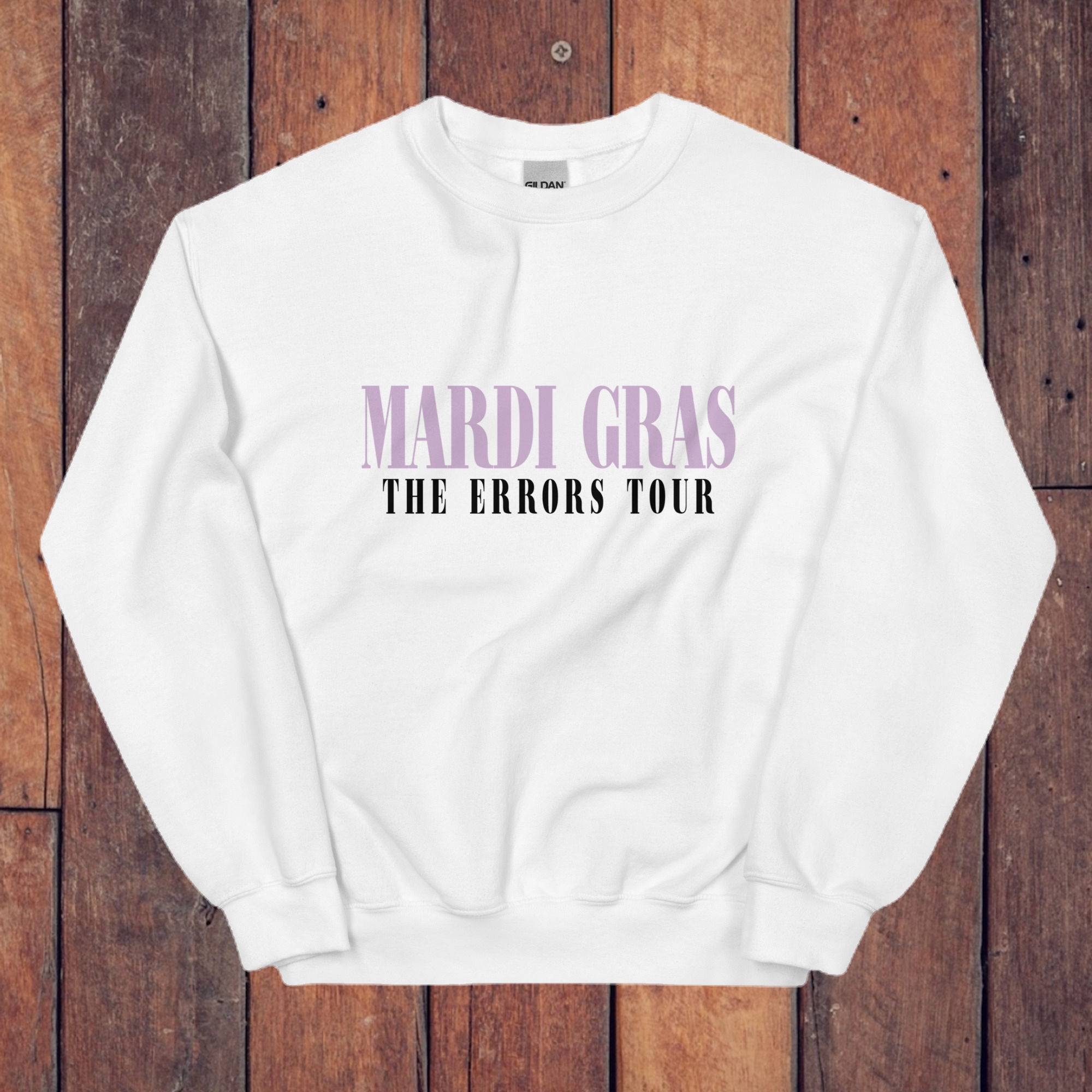 The Errors Tour Crew Sweatshirt