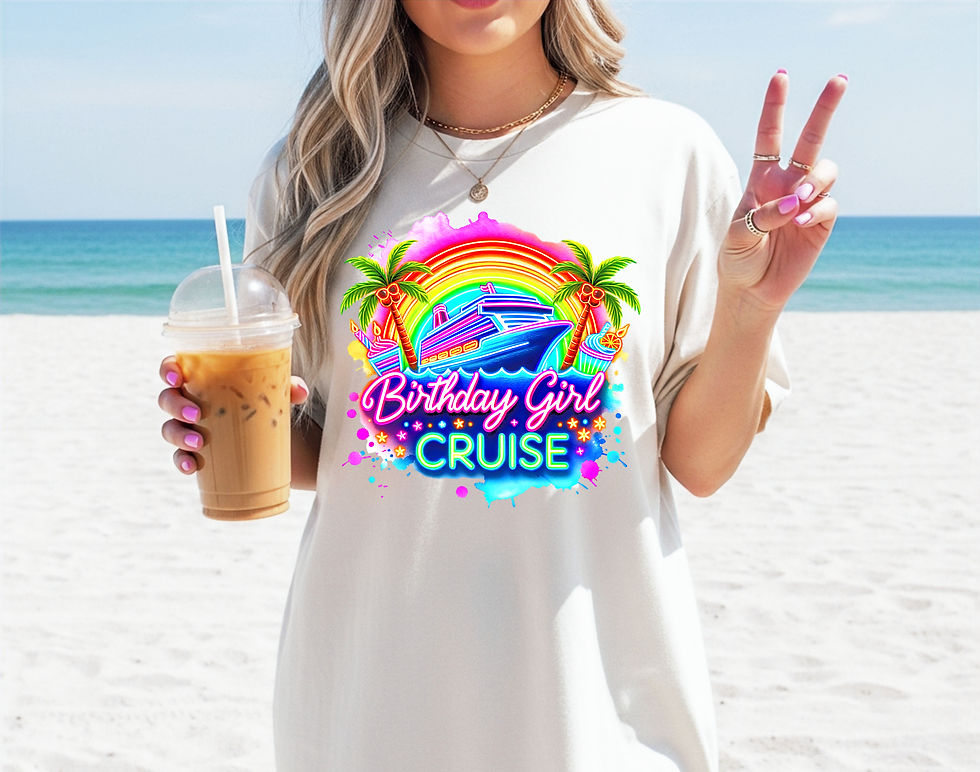 Thumbnail: Birthday Girl Cruise - T-Shirt