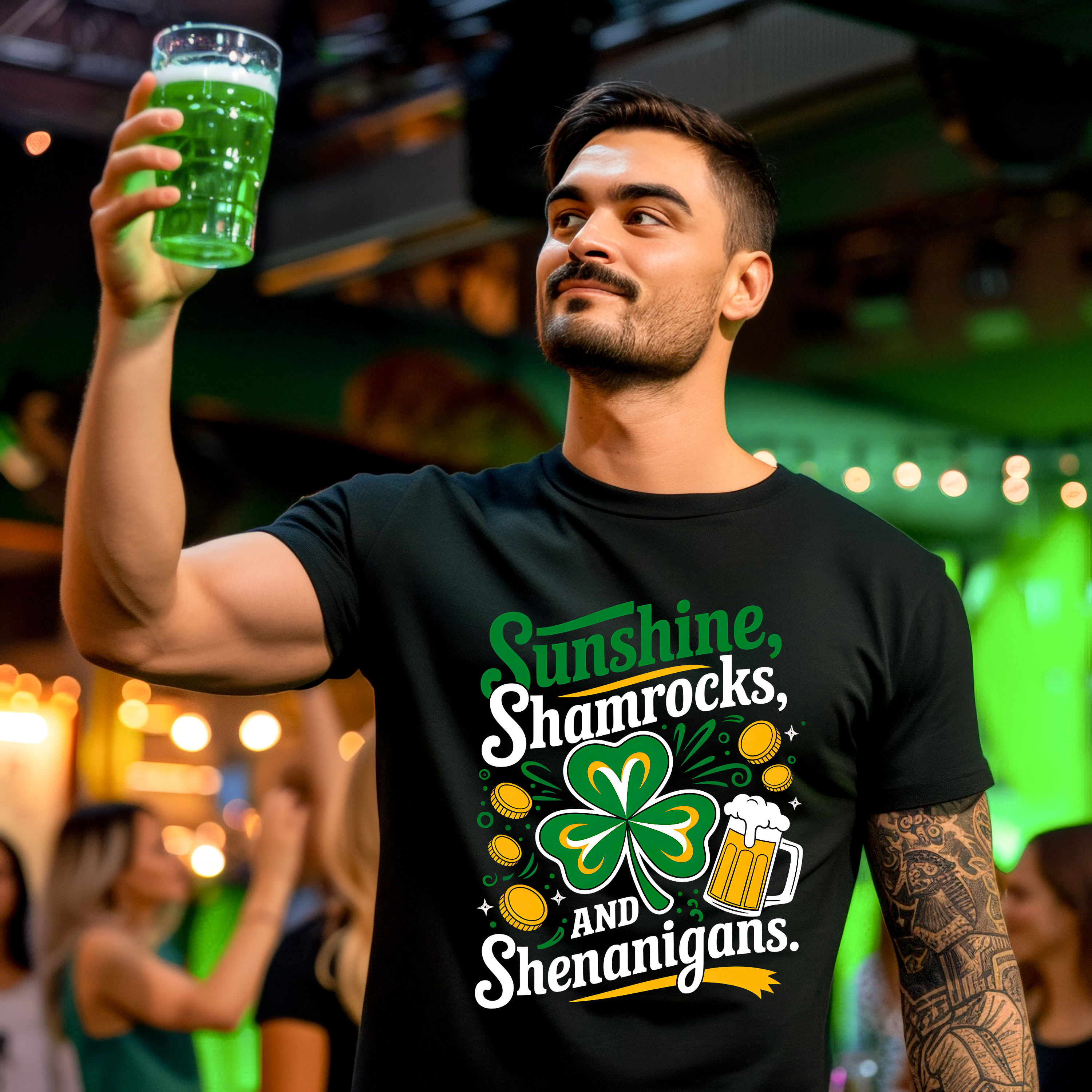 Sunshine, Shamrocks, and Shenanigan's - T-shirt