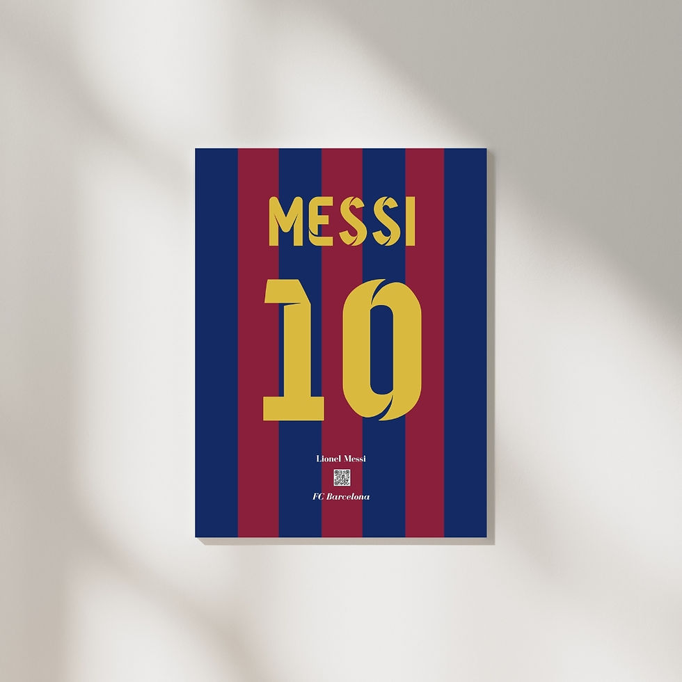 Thumbnail: Leo Messi Poster Barcelona