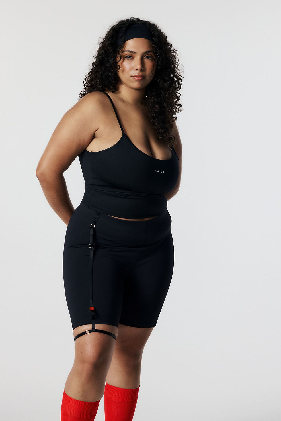 Miniatura: SHORTS BIKER 'SAY UR' BLACK