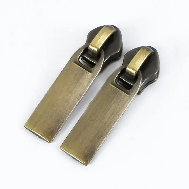 Thumbnail: 5/10/20P 5# Sewing Zipper Slider for Nylon Zippers Bag Zips Pull Heads Pocket 