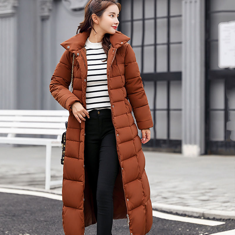 Thumbnail: Winter Clothes Women Fur Parkas Quilted Jackets For Women Thicken Warm Long Coat
