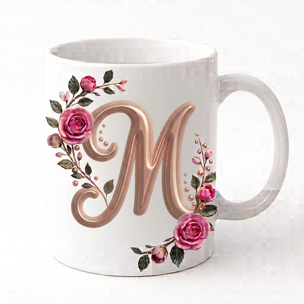 Thumbnail: 330 ml Rose Gold Alphabet Series 