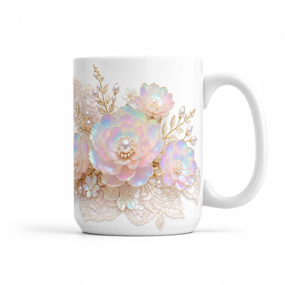 Thumbnail: Iridescent Dreams 330 ml Coffee Mug