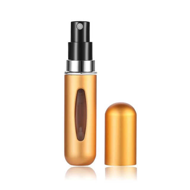 Thumbnail: 5ml /10ml Mini Portable Bottom-Filling Pump Perfume Bottle Sample Perfume Refill