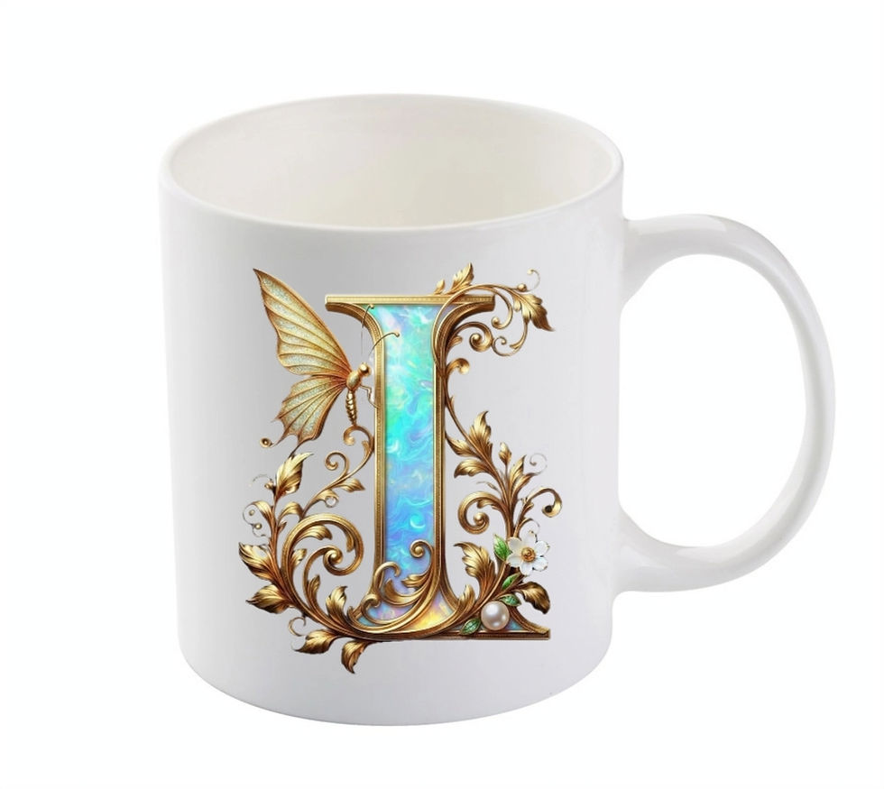 Thumbnail: 330 ml Pearly Letter Mug Series 