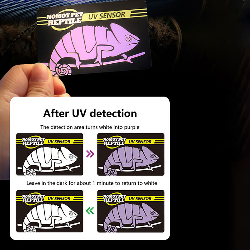 Thumbnail: Reptile  Light Lamp Bulb Test Card UV Tests Paper Tester Meter Pet Supplies Turt