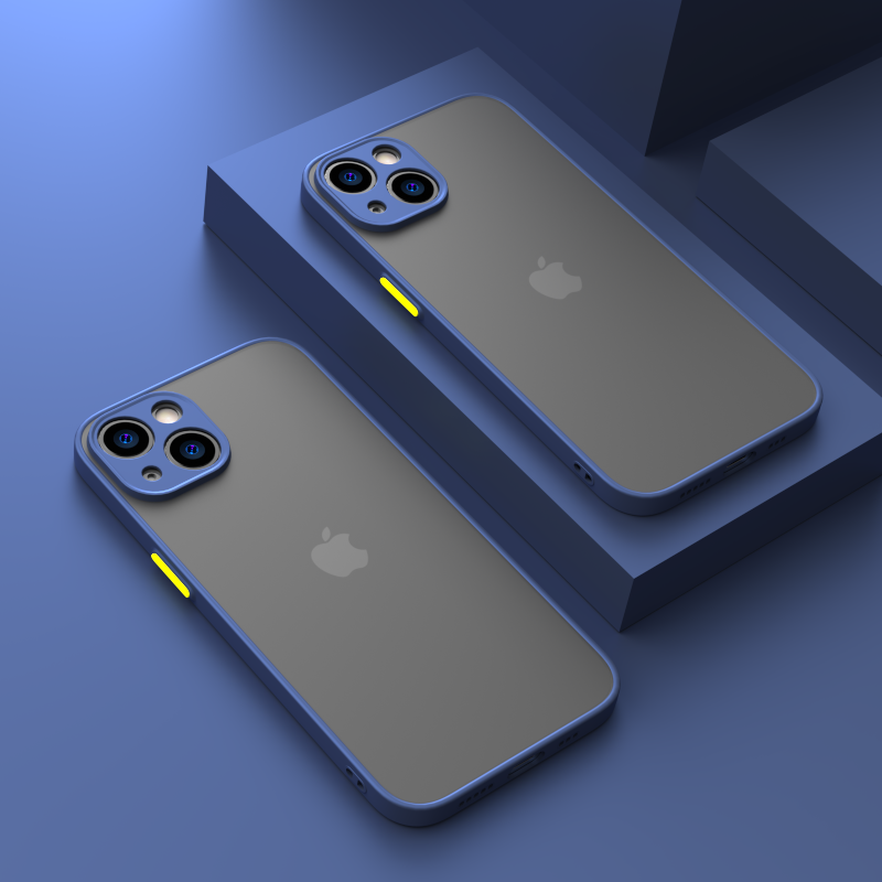 Thumbnail: New Armor Bumper Shockproof Phone Case For iPhone 15 11 12 13 Mini 14 Pro XR X X
