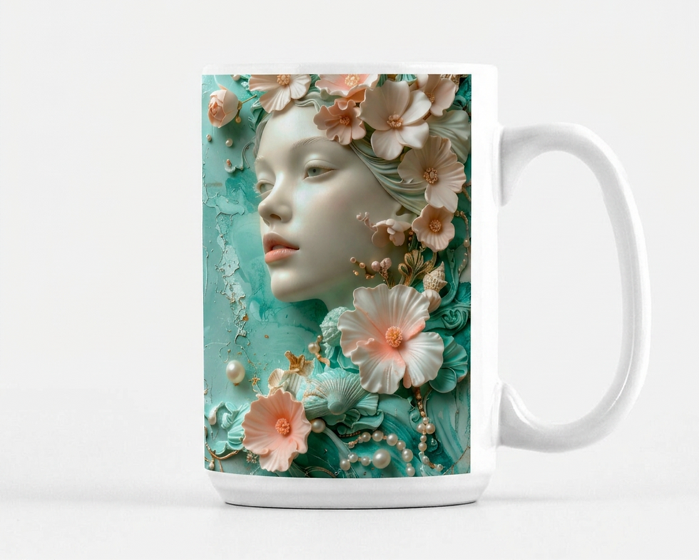 Thumbnail: Sculpted Serenade 330ml Coffee Mug