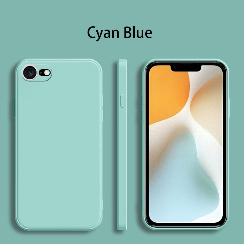 Thumbnail: For iPhone 7 Phone Case iPhone 8 TPU Luxury Shockproof Original Liquid Silicone 