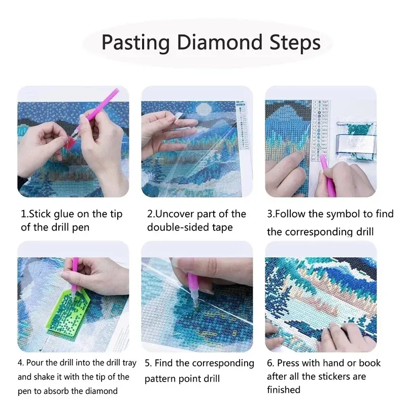 Thumbnail: 5D Diamond Paintings Religious Beauties Full Diamond Art Embroidery Living Room 
