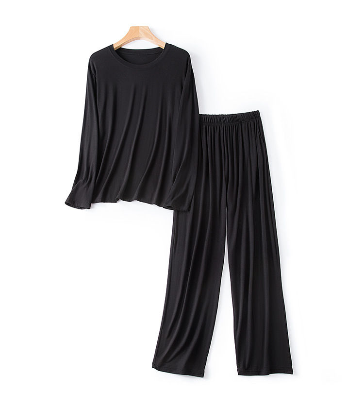 Thumbnail: XL-6XL Men's Pajamas Set Plus Size Modal Soft Sleepwear Man Spring Autumn Loose 