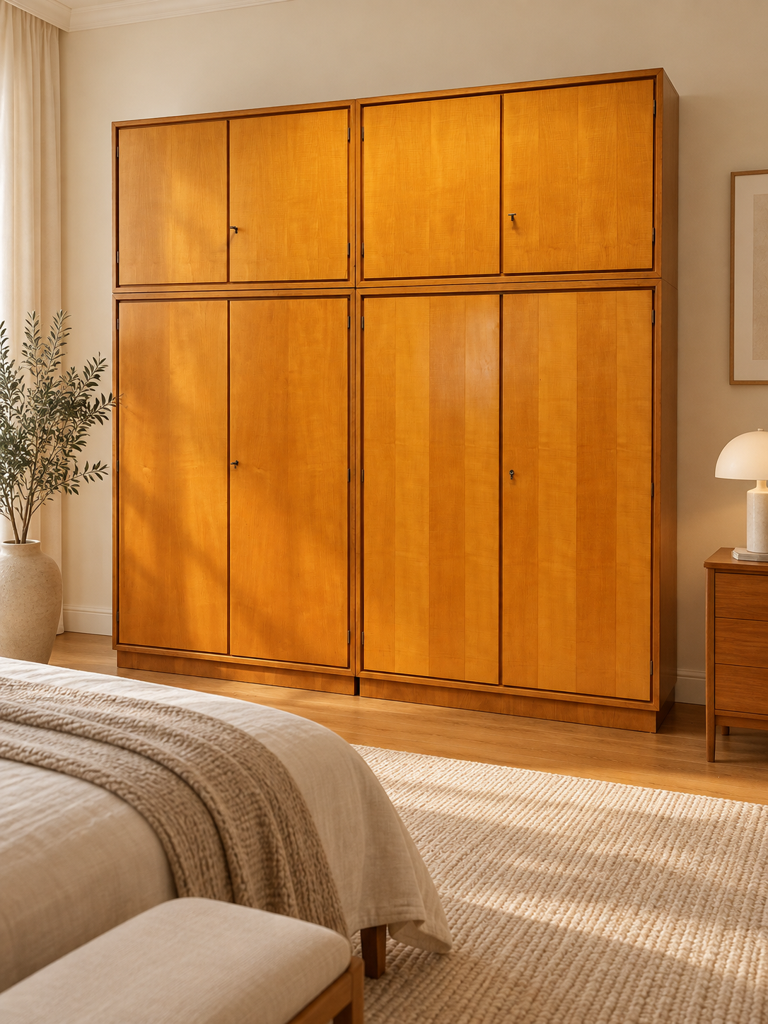 Original WK Möbel Kleiderschrank XXL | Mid-Century 1960er