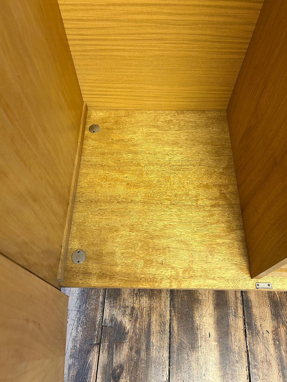 Miniaturbild: Kleiderschrank Hellerau Serie 794/1b DDR midcentury 1960er Birke vintage