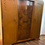 Miniaturbild: Kleiderschrank Artdéco Vollholz 1920er vintage Eiche Kleiderstange Wurzelholz