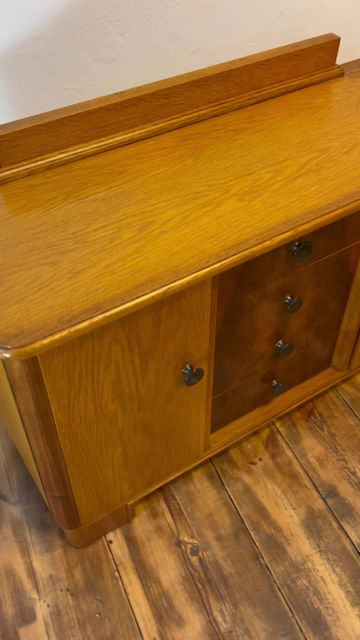 Miniaturbild: Kommode Sideboard vintage antik Eiche Vollholz 