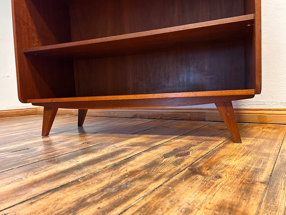 Miniaturbild: Bücherregal vintage Musterring midcentury 1960er
