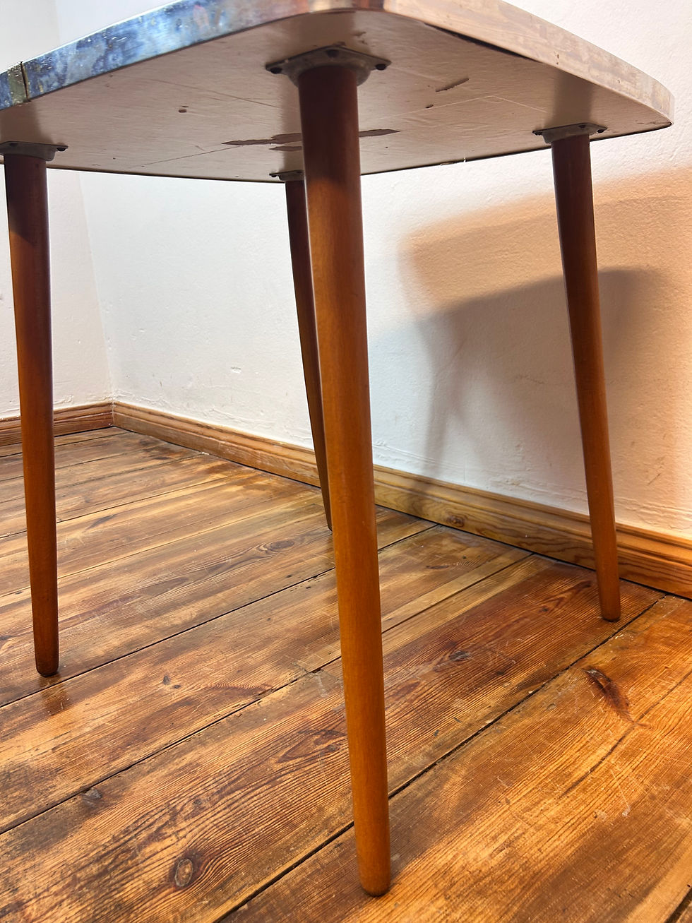 Miniaturbild: Mid-Century 50er Couchtisch – Vom Tischler aufgearbeitet Inkl. Berlin-Lieferung