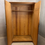 Miniaturbild: Kleiderschrank Weichholz antik Vollholz vintage Kleiderstange Bauhaus - Stil