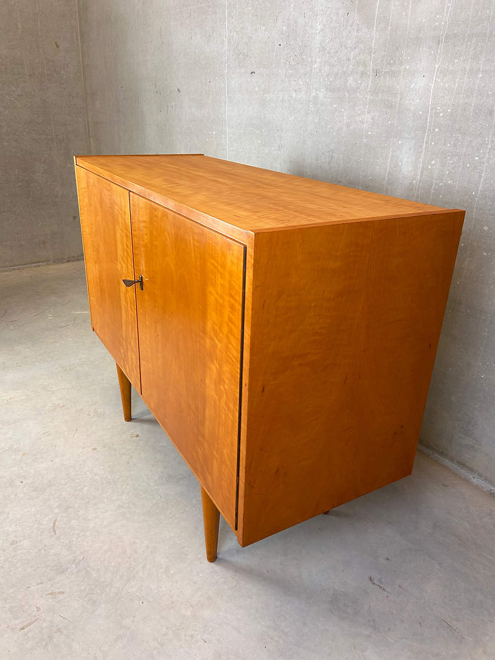 Miniaturbild: Kommode Sideboard DDR midcentury vintage 1960er Kirsche