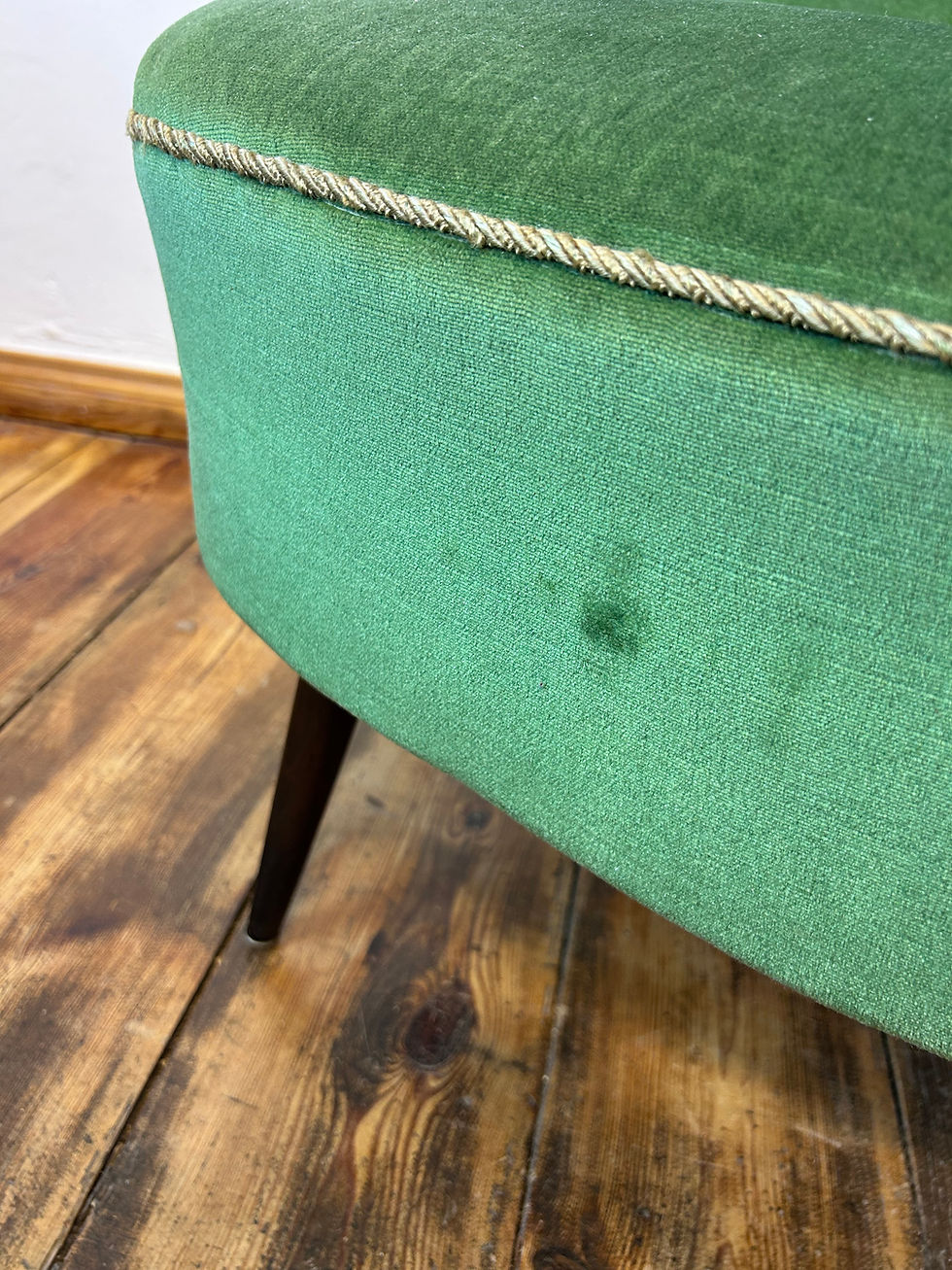 Miniaturbild: Cocktailsessel midcentury Stuhl Sessel Vintage Stoff