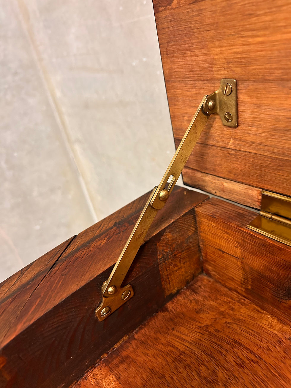 Miniaturbild: Art Deco Sideboard Kommode antik I 1930er Walnuss Glas