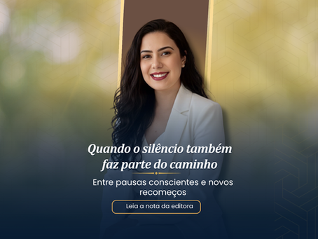 Quando o silêncio também faz parte do caminho
