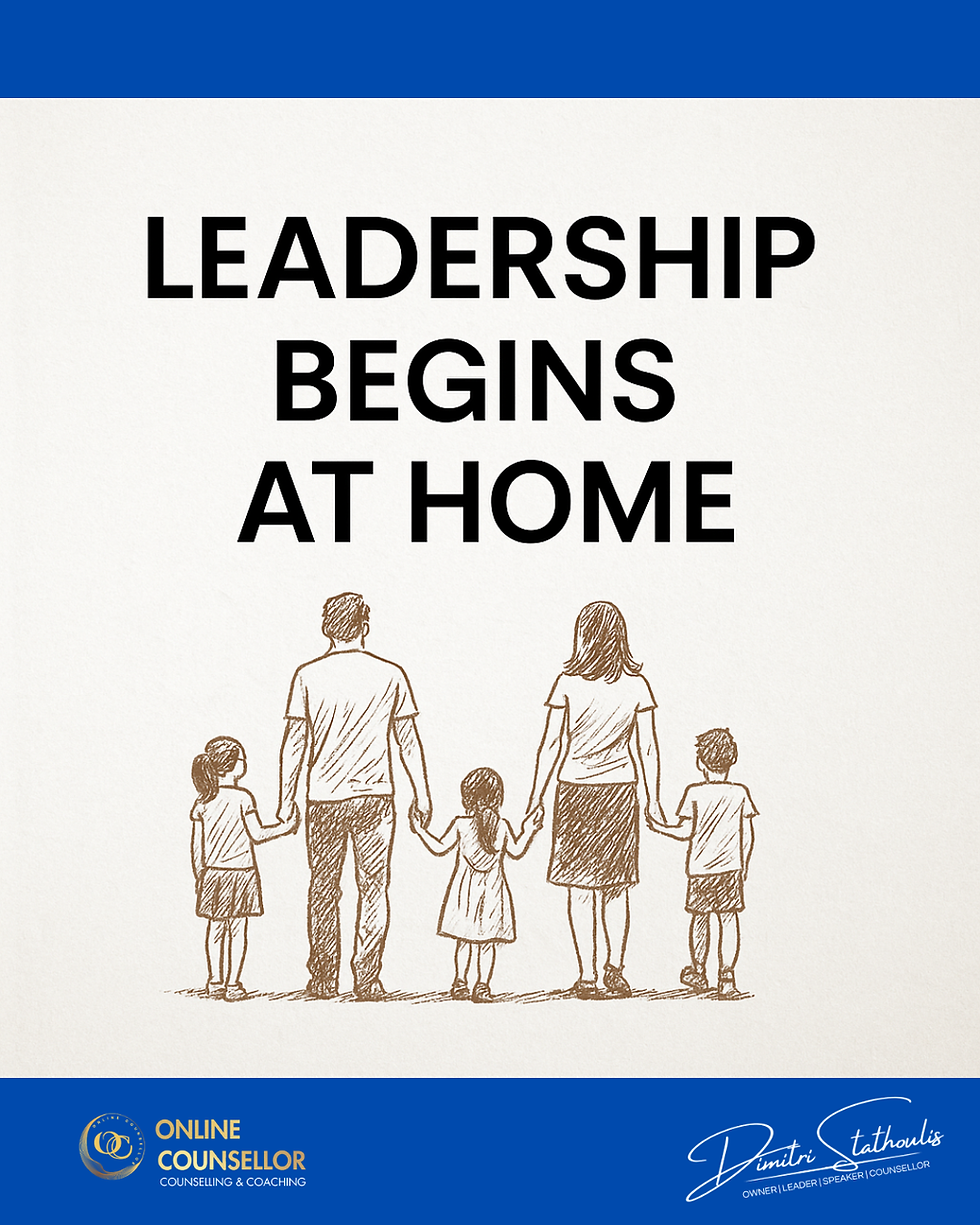 Leadership Begins at Home: The Power of Example